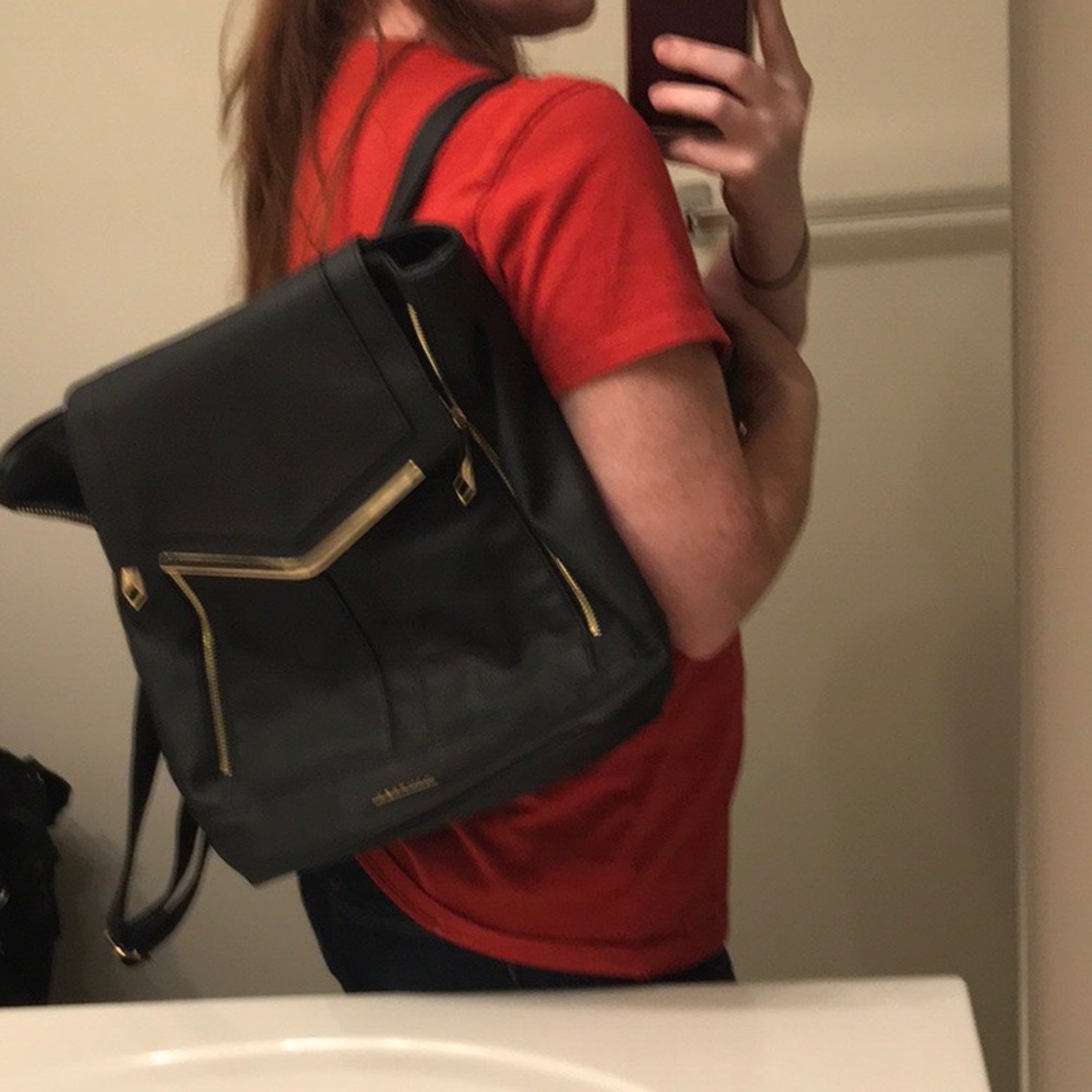 Black Backpack Purse - Picture 8 of 8